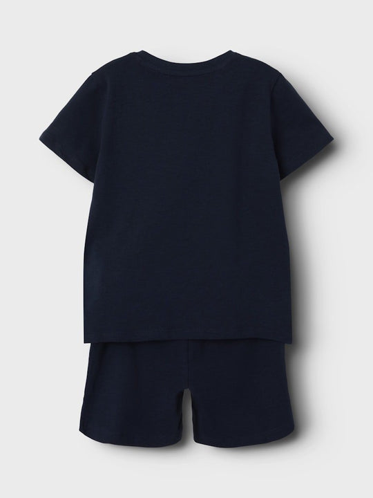 name it mini MAZE PAW PATROL SHORT SET - Dark Sapphire | Torgunns Barneklær AS
