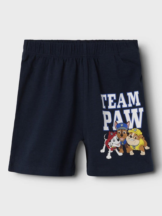 name it mini MAZE PAW PATROL SHORT SET - Dark Sapphire | Torgunns Barneklær AS