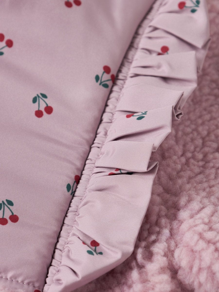 name it mini MINNA teddyjakke - Keepsake Lilac | Torgunns Barneklær AS