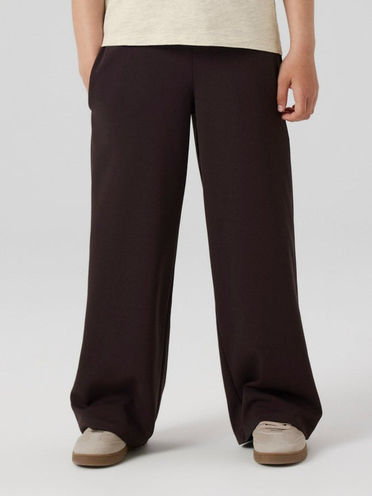name it mini NALINNA WIDE PANT NOOS - Mole | Torgunns Barneklær AS