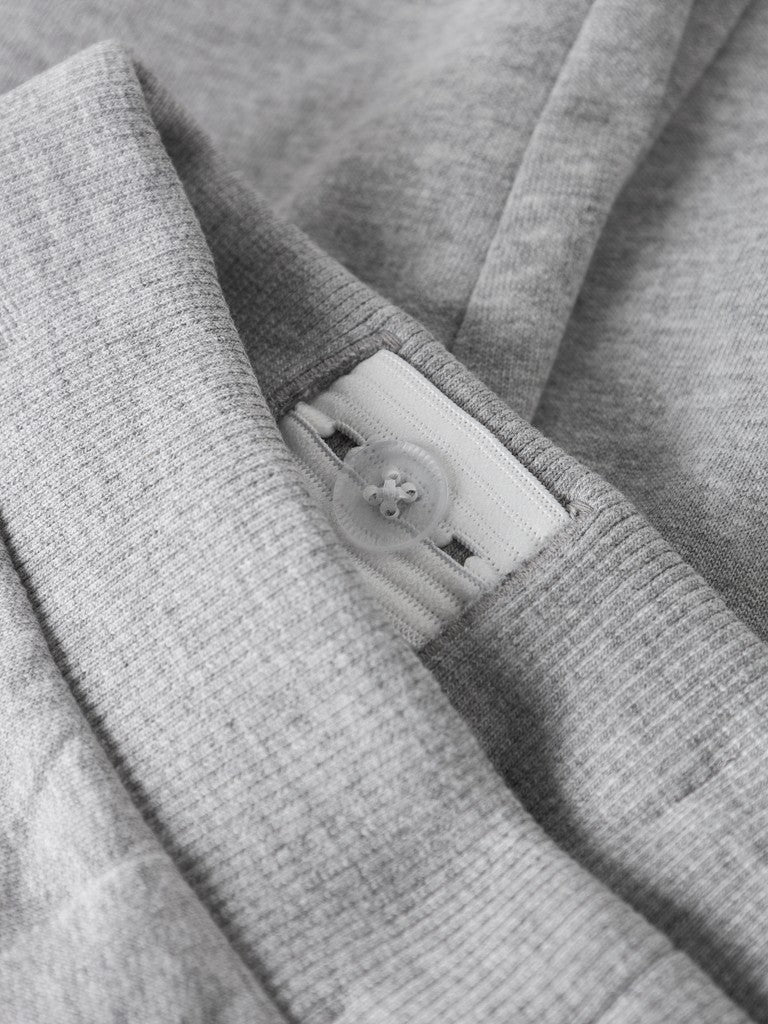 name it mini NILIUS SWEAT PANT - Grey Melange | Torgunns Barneklær AS