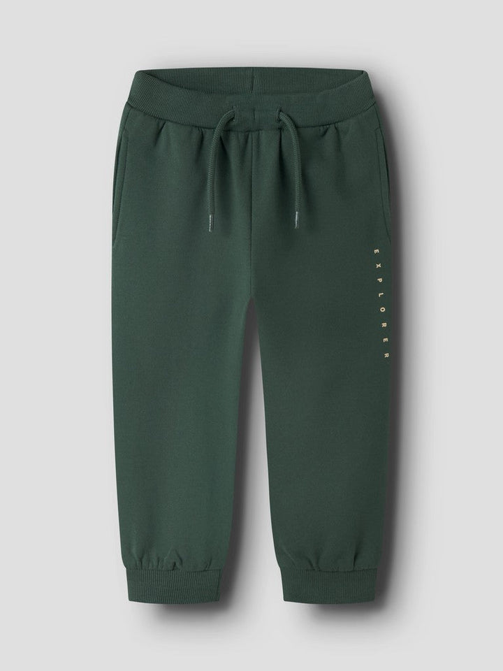 name it mini NILIUS SWEAT PANT - Sycamore | Torgunns Barneklær AS