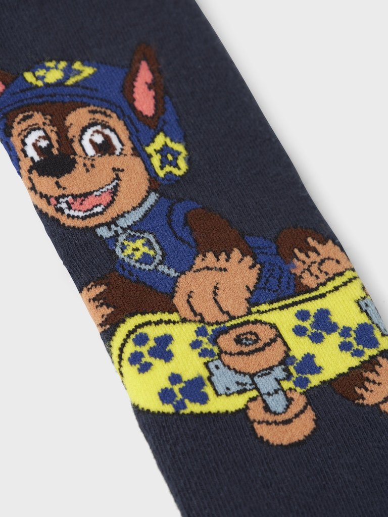 name it mini NORWIN PAW PATROL SOCK - Dark Sapphire | Torgunns Barneklær AS
