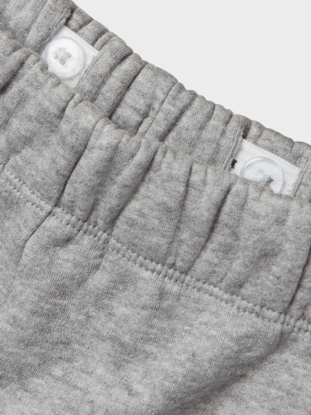name it mini OANNE LS NREG SWEAT SET - Grey Melange | Torgunns Barneklær AS