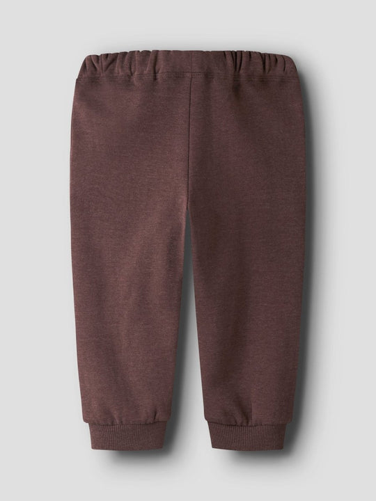 name it mini OLAF SWEAT PANT - Shaved Chocolate | Torgunns Barneklær AS