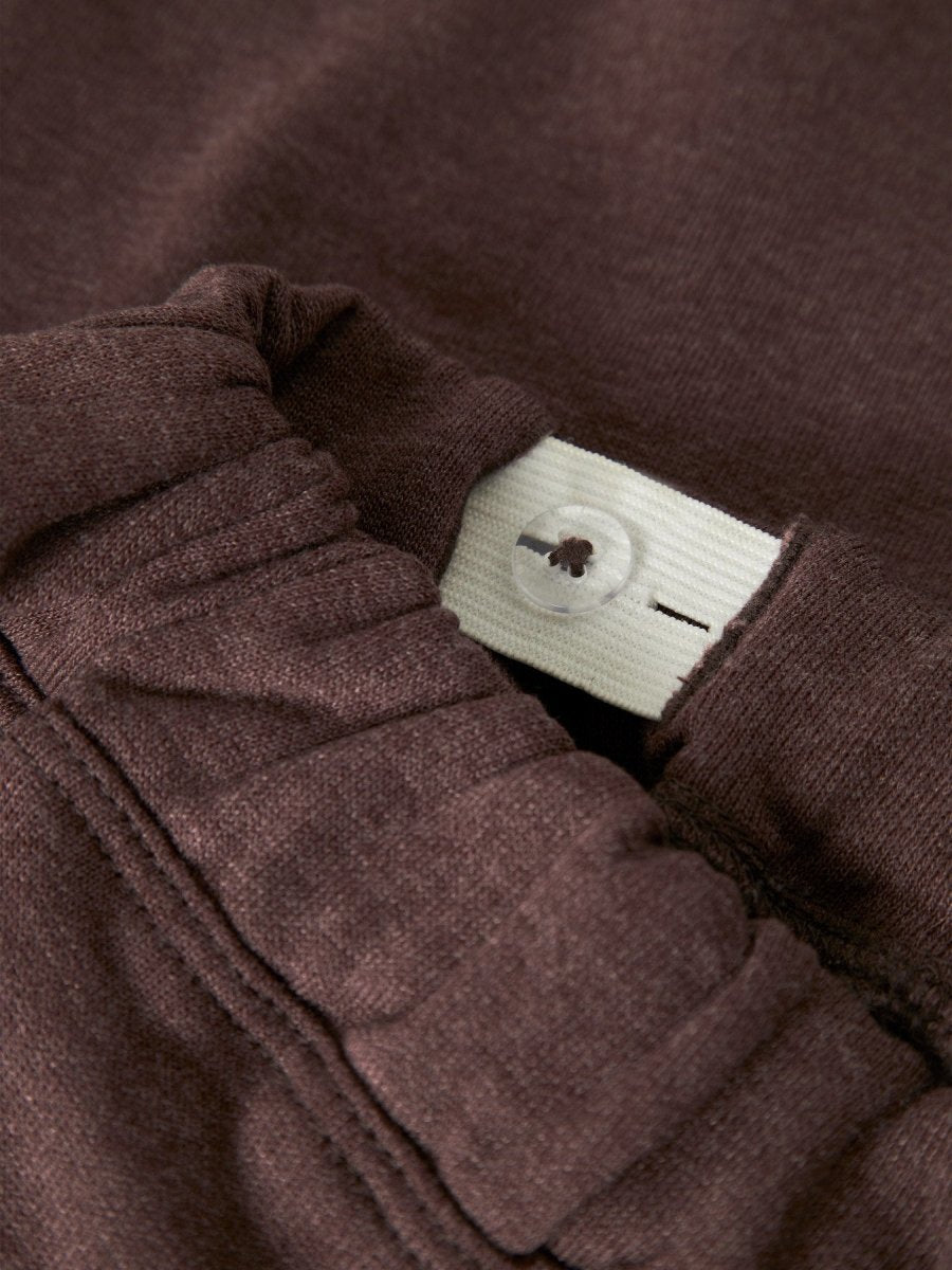 name it mini OLAF SWEAT PANT - Shaved Chocolate | Torgunns Barneklær AS