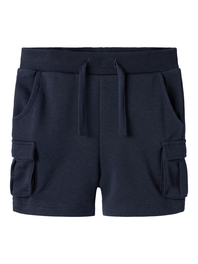 name it mini OLI SWEAT SHORTS NOOS - Dark Sapphire | Torgunns Barneklær AS