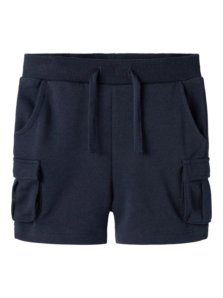 name it mini OLI SWEAT SHORTS NOOS - Dark Sapphire | Torgunns Barneklær AS