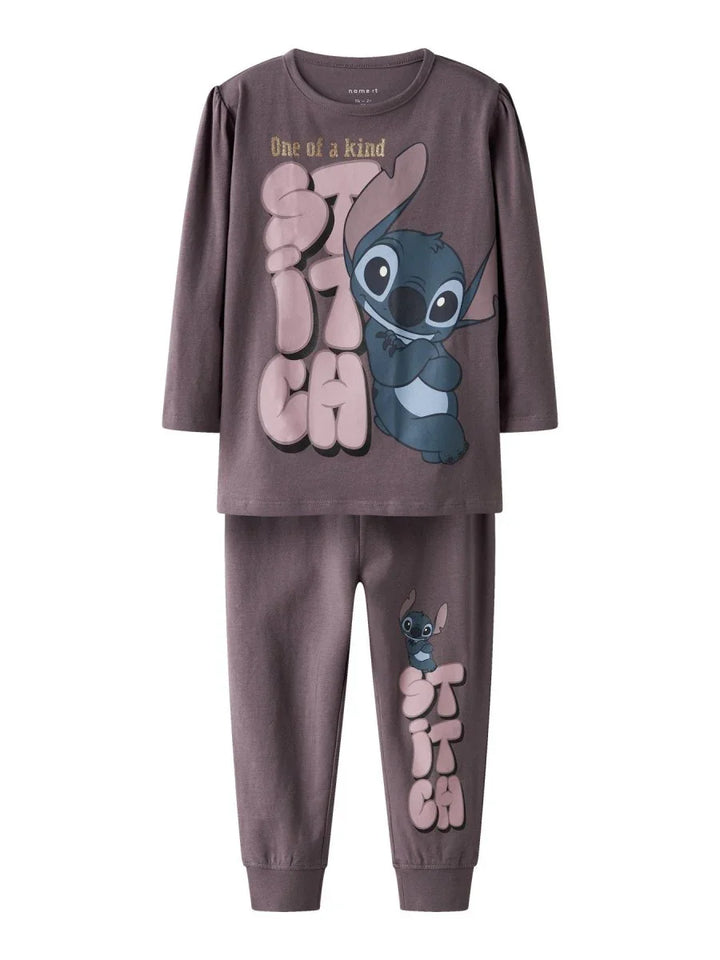 Stitch pyjamas for kids, myke barneklær med kjent tegnefilmfigur, perfekt for små barn