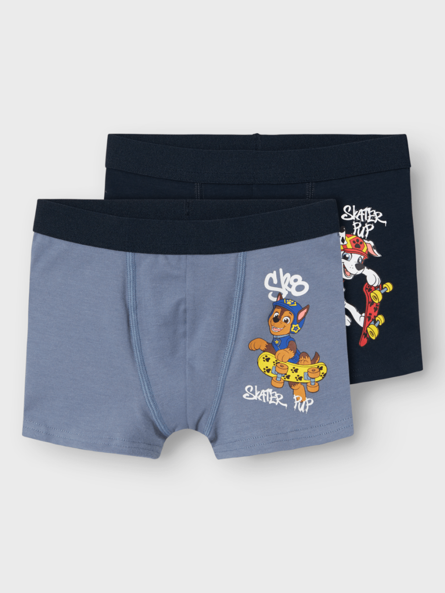 name it mini PAW PATROL 2PK BOXER - Dark Sapphire | Torgunns Barneklær AS