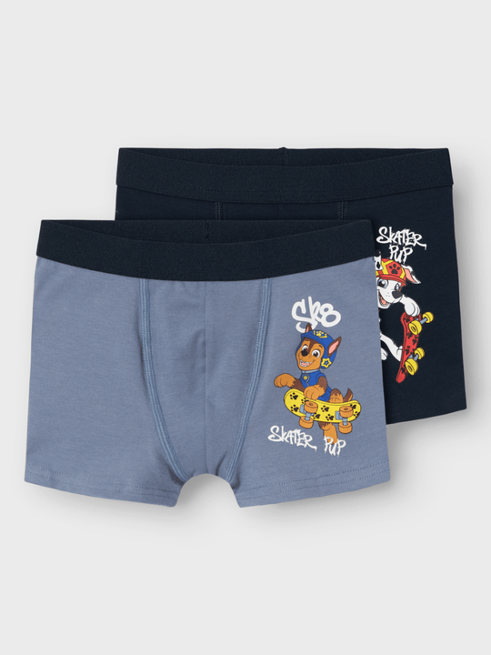 name it mini PAW PATROL 2PK BOXER - Dark Sapphire | Torgunns Barneklær AS
