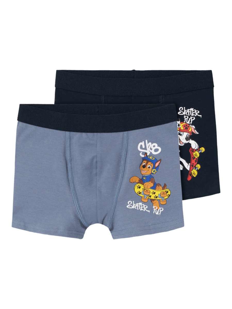 name it mini PAW PATROL 2PK BOXER - Dark Sapphire | Torgunns Barneklær AS