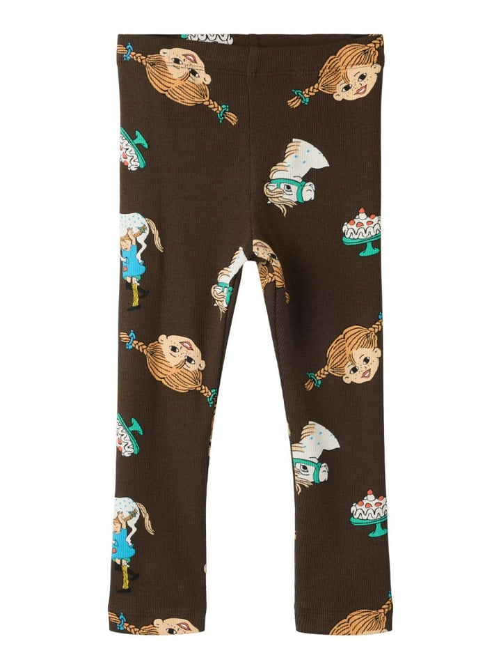 name it mini PIPPI LEGGING NOOS SKY - Delicioso | Torgunns Barneklær AS