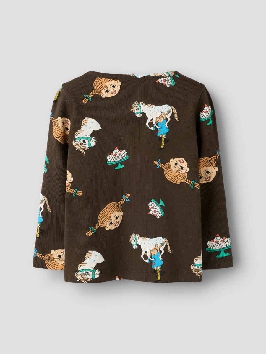 name it mini PIPPI LS TOP NOOS SKY - Delicioso | Torgunns Barneklær AS