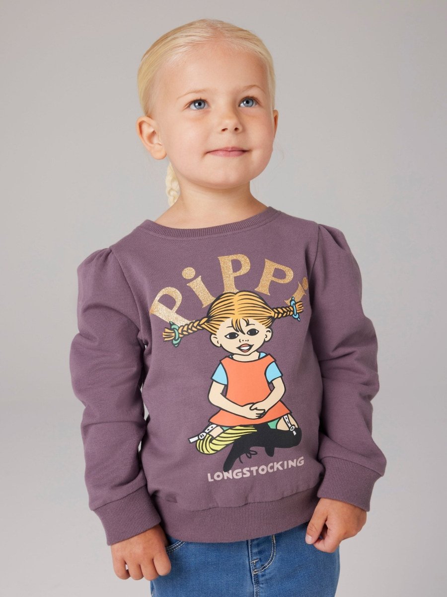 name it mini PIPPI SWEAT - Moonscape | Torgunns Barneklær AS