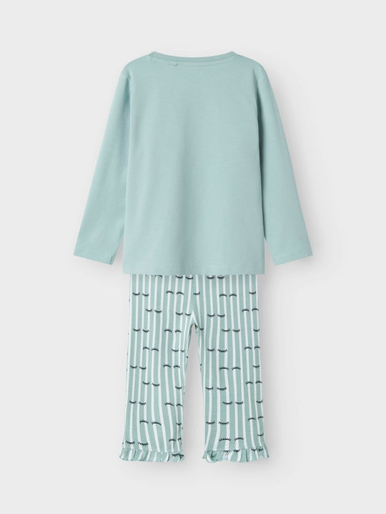 name it mini RANDA NIGHT SET - Gray Mist | Torgunns Barneklær AS