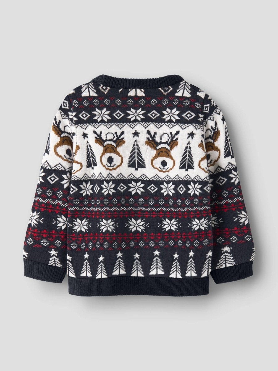 name it mini RISMAS Julegenser - Navy Blazer | Torgunns Barneklær AS