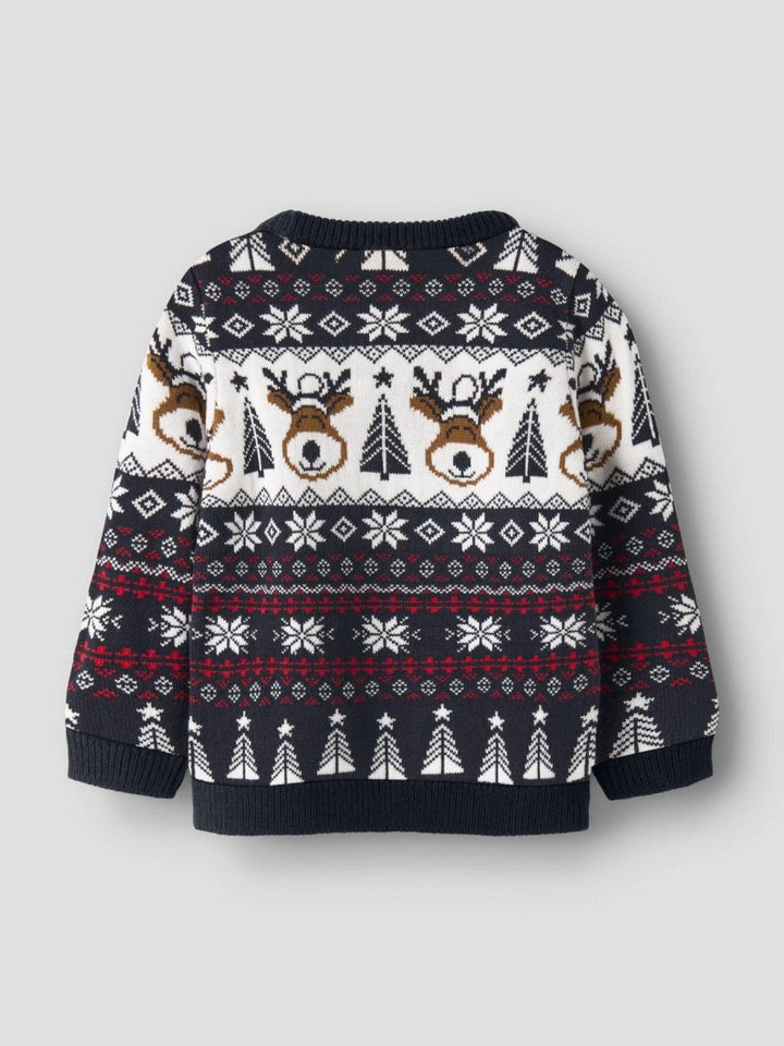 name it mini RISMAS Julegenser - Navy Blazer | Torgunns Barneklær AS