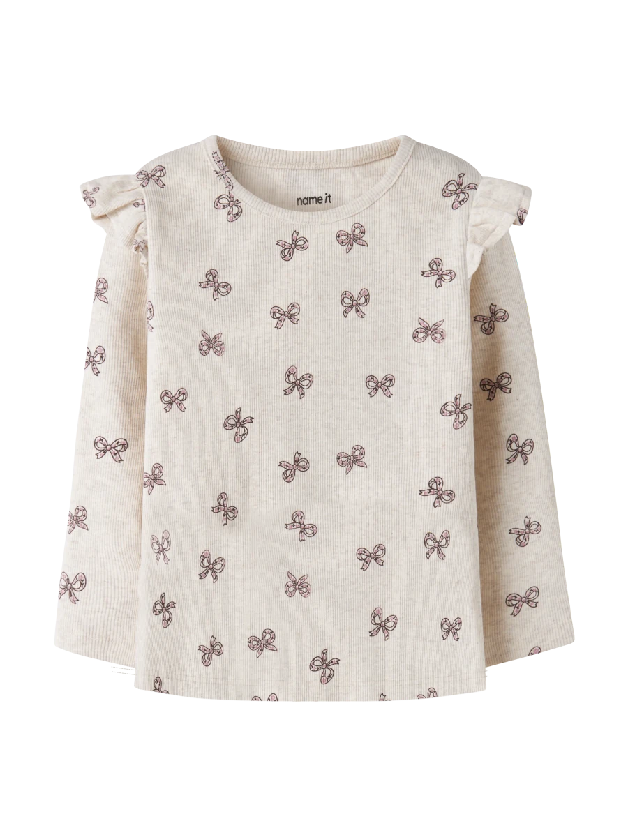 name it mini RULIES topp - Peyote Melange | Torgunns Barneklær AS
