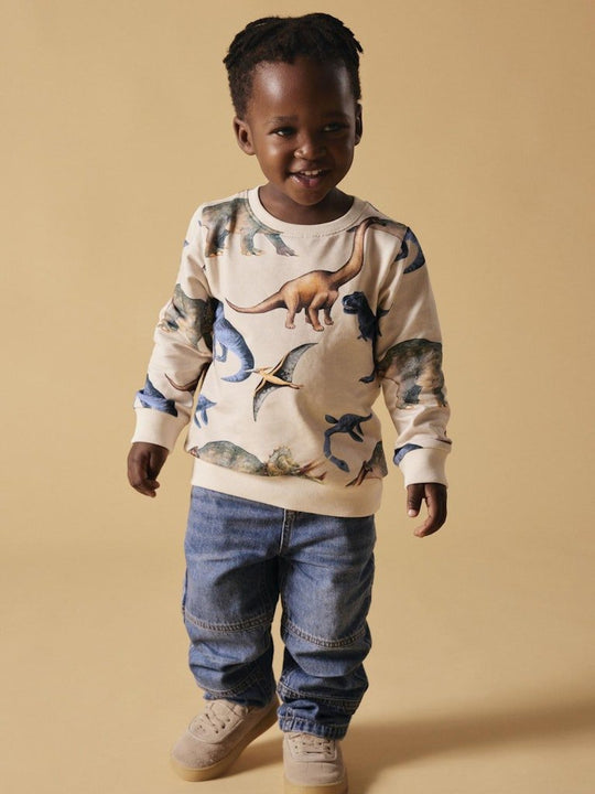 name it mini RYAN JOG JEANS - Dark Blue Denim | Torgunns Barneklær AS