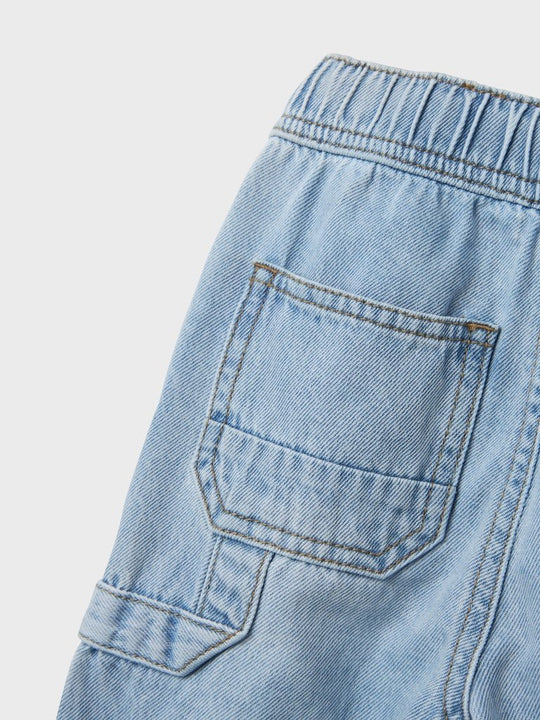 name it mini RYAN JOG JEANS - Light Blue Denim | Torgunns Barneklær AS