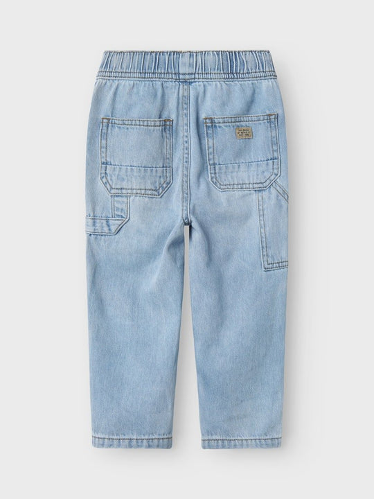 name it mini RYAN JOG JEANS - Light Blue Denim | Torgunns Barneklær AS