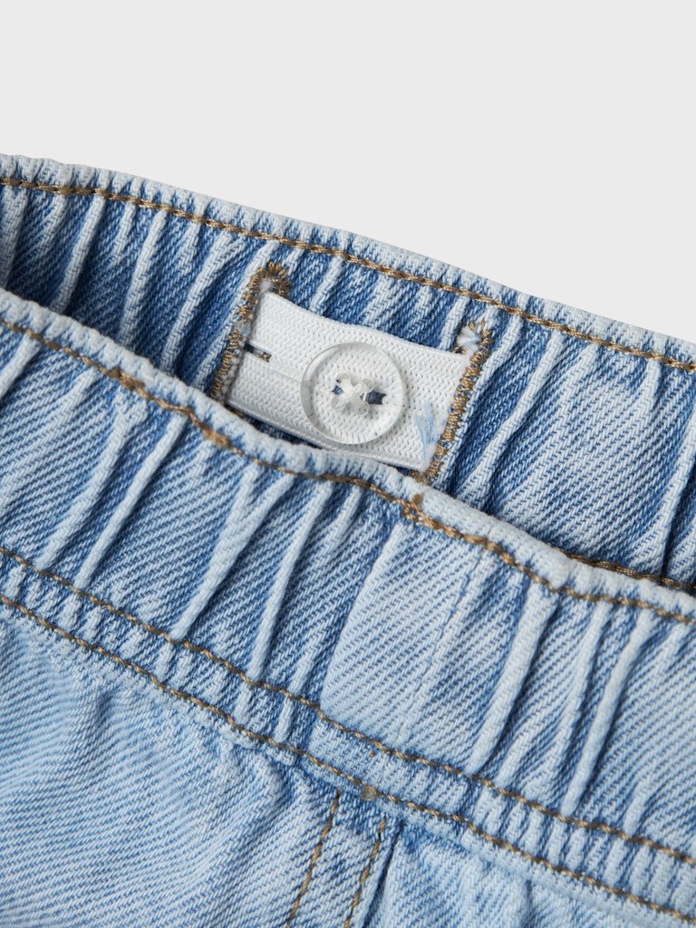 name it mini RYAN JOG JEANS - Light Blue Denim | Torgunns Barneklær AS