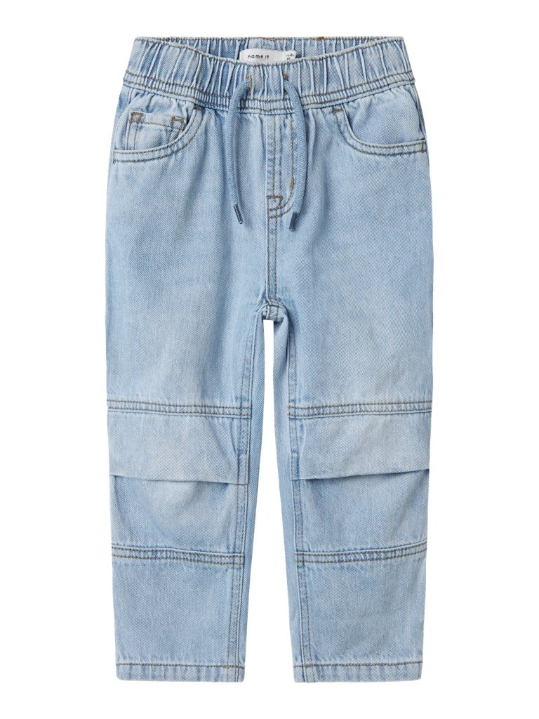 name it mini RYAN JOG JEANS - Light Blue Denim | Torgunns Barneklær AS
