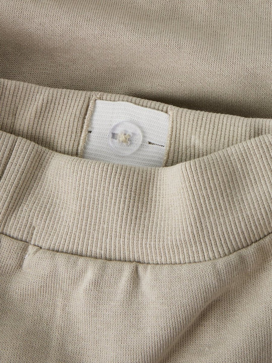 name it mini SAKU SWEAT PANT - Silver Lining | LION | Torgunns Barneklær AS