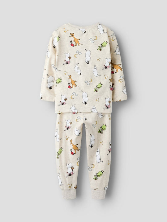 name it mini SEMOL MUMMI PYSJAMAS - Peyote Melange | Torgunns Barneklær AS