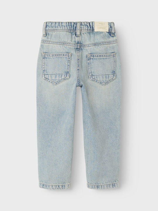 name it mini SILAS TAPERED JEANS - Vintage Light Blue Denim | Torgunns Barneklær AS