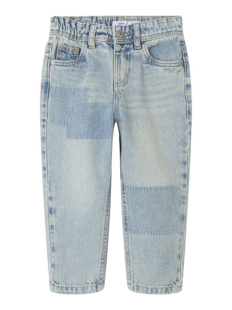 name it mini SILAS TAPERED JEANS - Vintage Light Blue Denim | Torgunns Barneklær AS