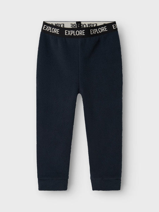 name it mini SPEKTRA FLEECE SET - Dark Sapphire | Torgunns Barneklær AS