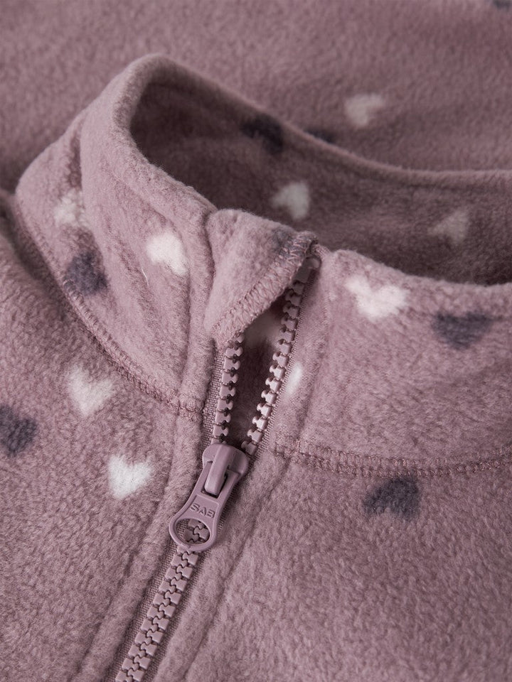 name it mini SPEKTRA FLEECE SETT - Toadstool | Hearts | Torgunns Barneklær AS