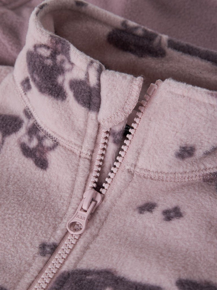 name it mini SPEKTRA FLEECE SETT - Violet Ice | Deer | Torgunns Barneklær AS