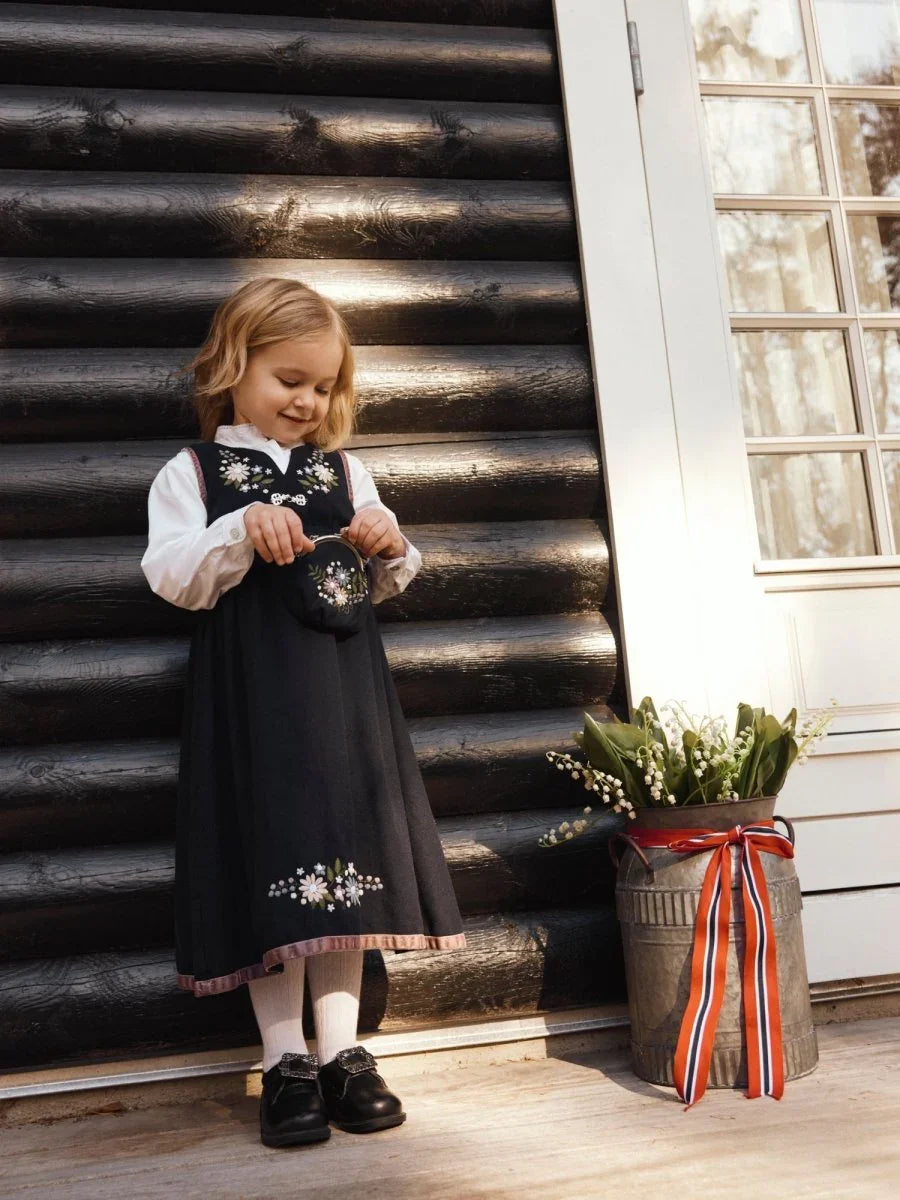 name it mini TENA SPENCER Festdrakt – Dark Sapphire | Torgunns Barneklær AS