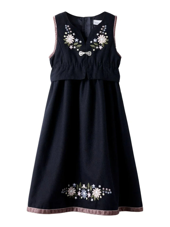 name it mini TENA SPENCER Festdrakt – Dark Sapphire | Torgunns Barneklær AS