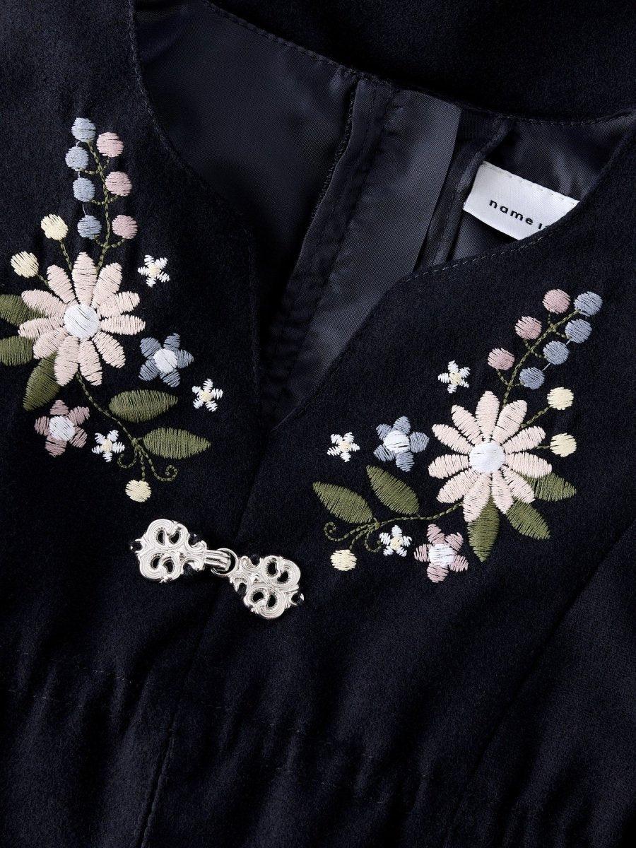 name it mini TENA SPENCER Festdrakt – Dark Sapphire | Torgunns Barneklær AS