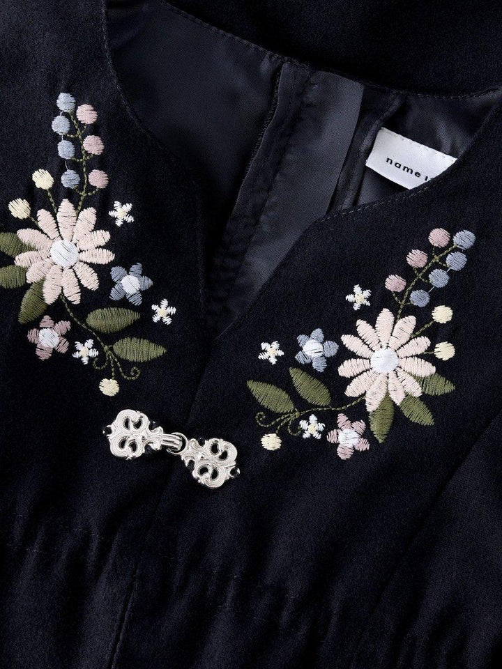 name it mini TENA SPENCER Festdrakt – Dark Sapphire | Torgunns Barneklær AS