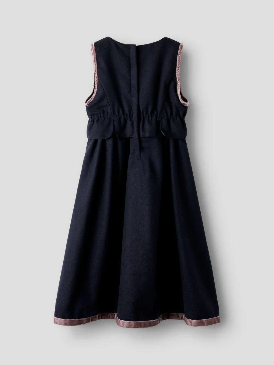 name it mini TENA SPENCER Festdrakt – Dark Sapphire | Torgunns Barneklær AS