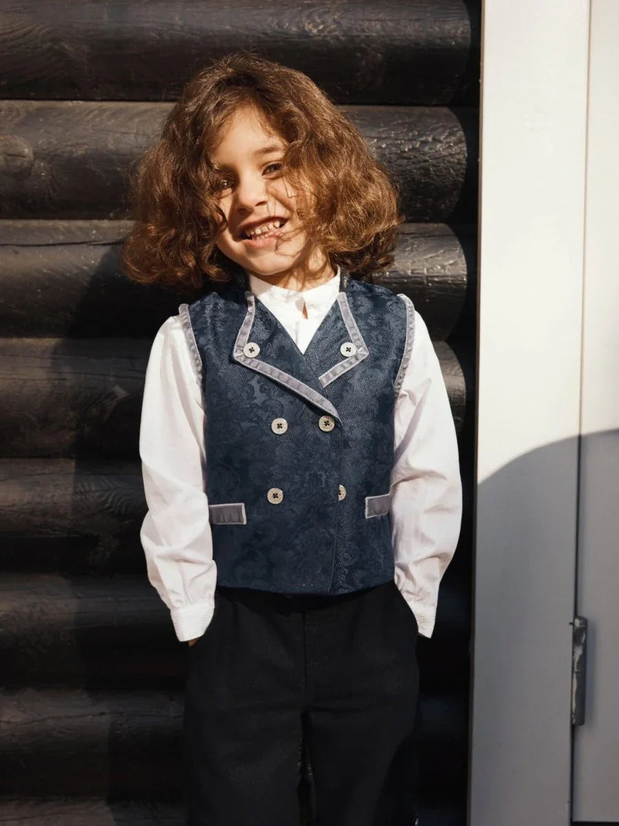 name it mini TRISTAN Festdrakt – Dark Sapphire | Torgunns Barneklær AS