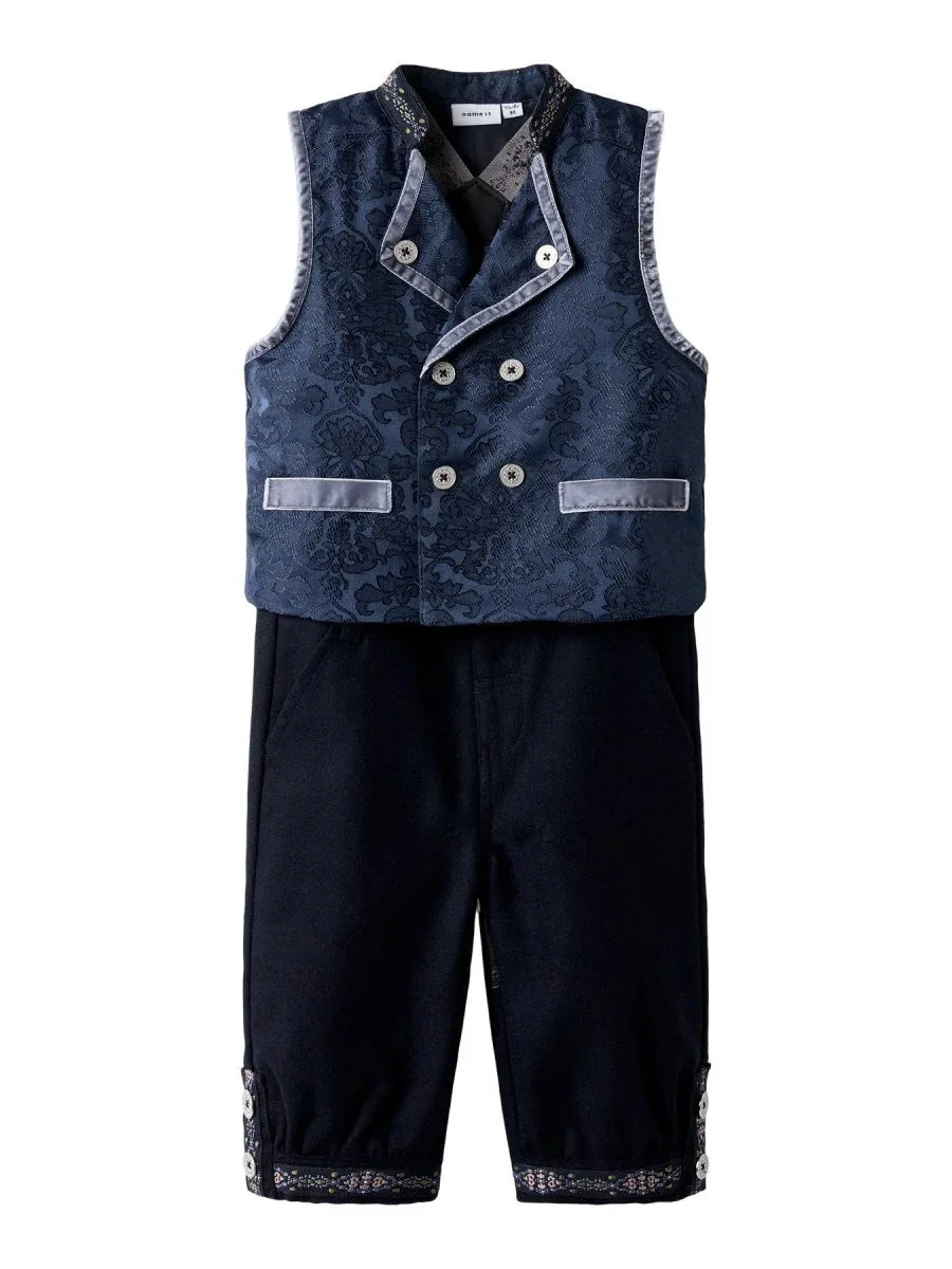 name it mini TRISTAN Festdrakt – Dark Sapphire | Torgunns Barneklær AS