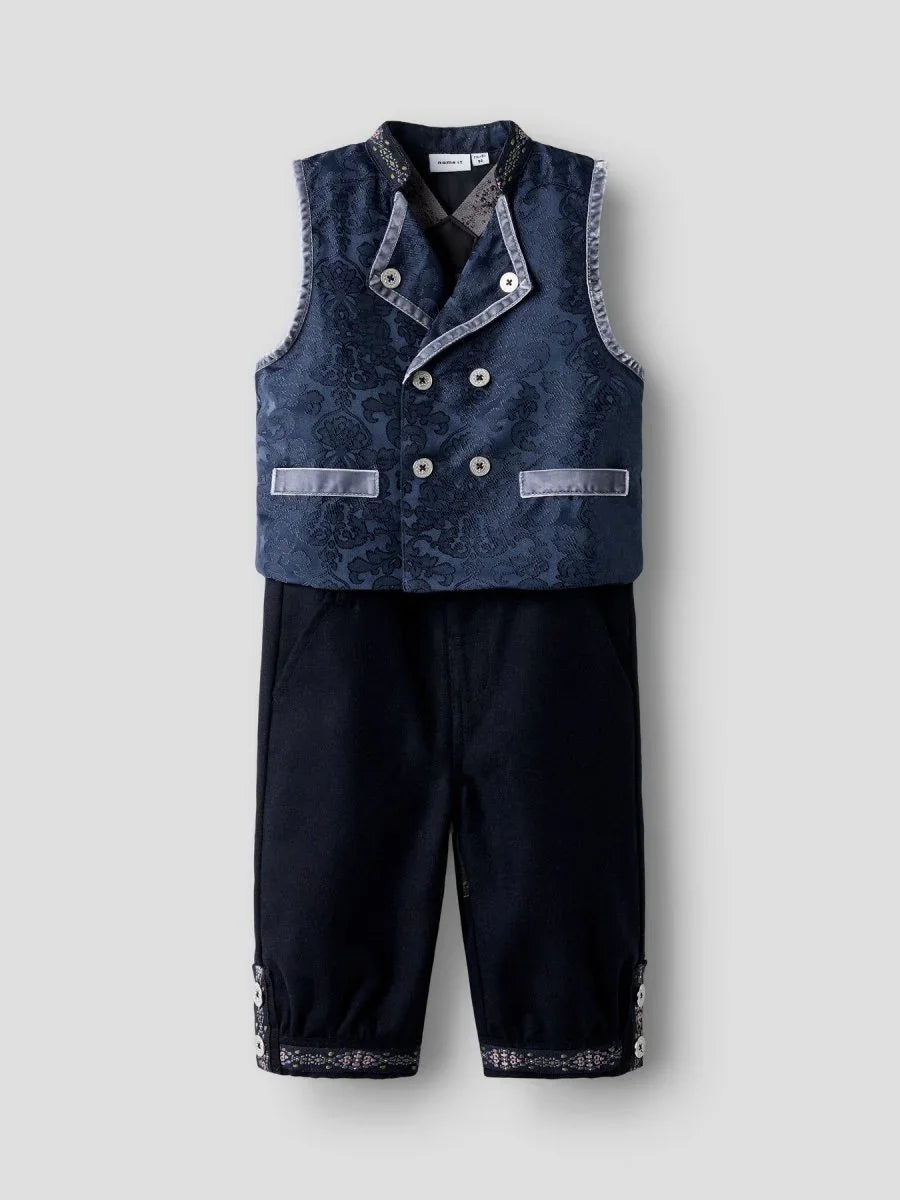 name it mini TRISTAN Festdrakt – Dark Sapphire | Torgunns Barneklær AS