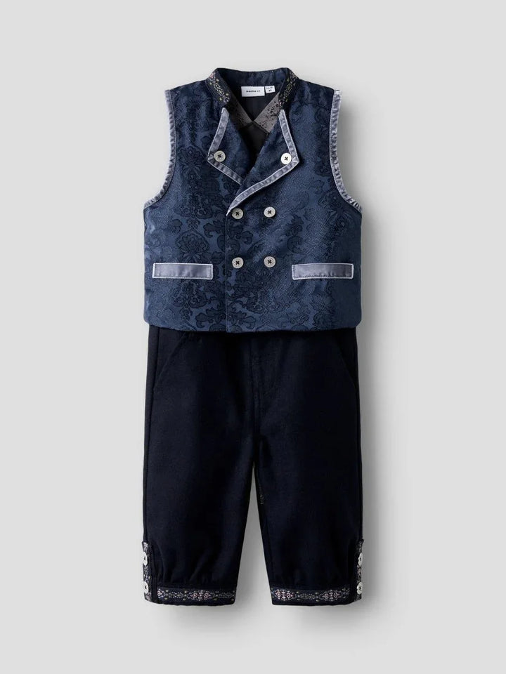 name it mini TRISTAN Festdrakt – Dark Sapphire | Torgunns Barneklær AS