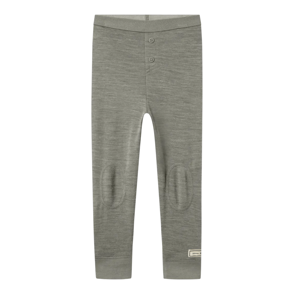 name it mini ULL/BAMBUS | WYLA LONGJOHN - Dried Sage | Torgunns Barneklær AS