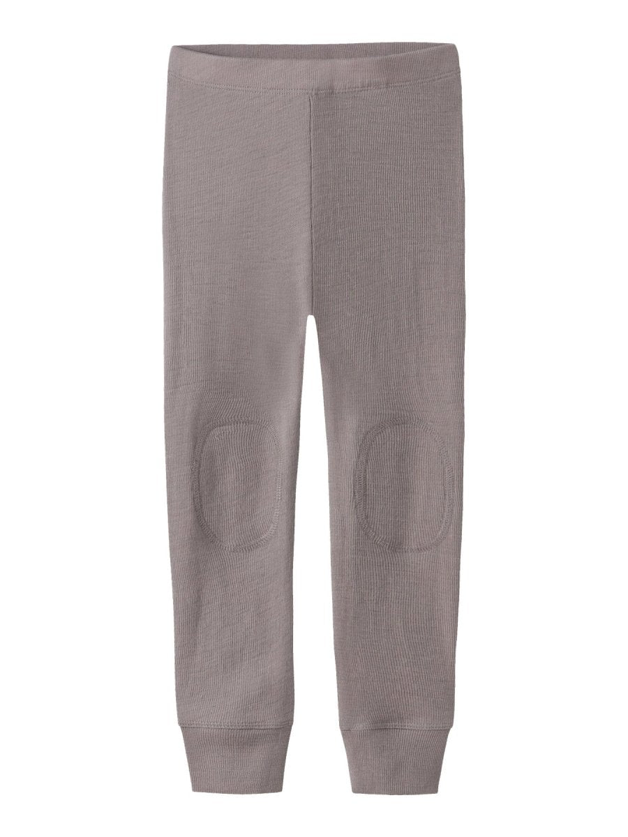 name it mini ULL/SILKE WOSSA RIB LONGJOHN - Satellite | Torgunns Barneklær AS