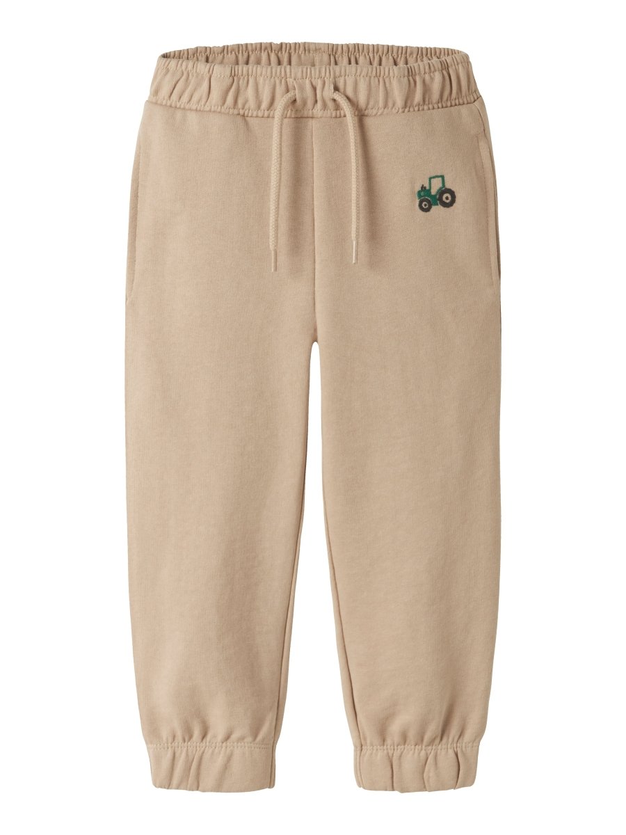 name it mini VALLEN SWEAT PANT - Sesame | Tractor | Torgunns Barneklær AS