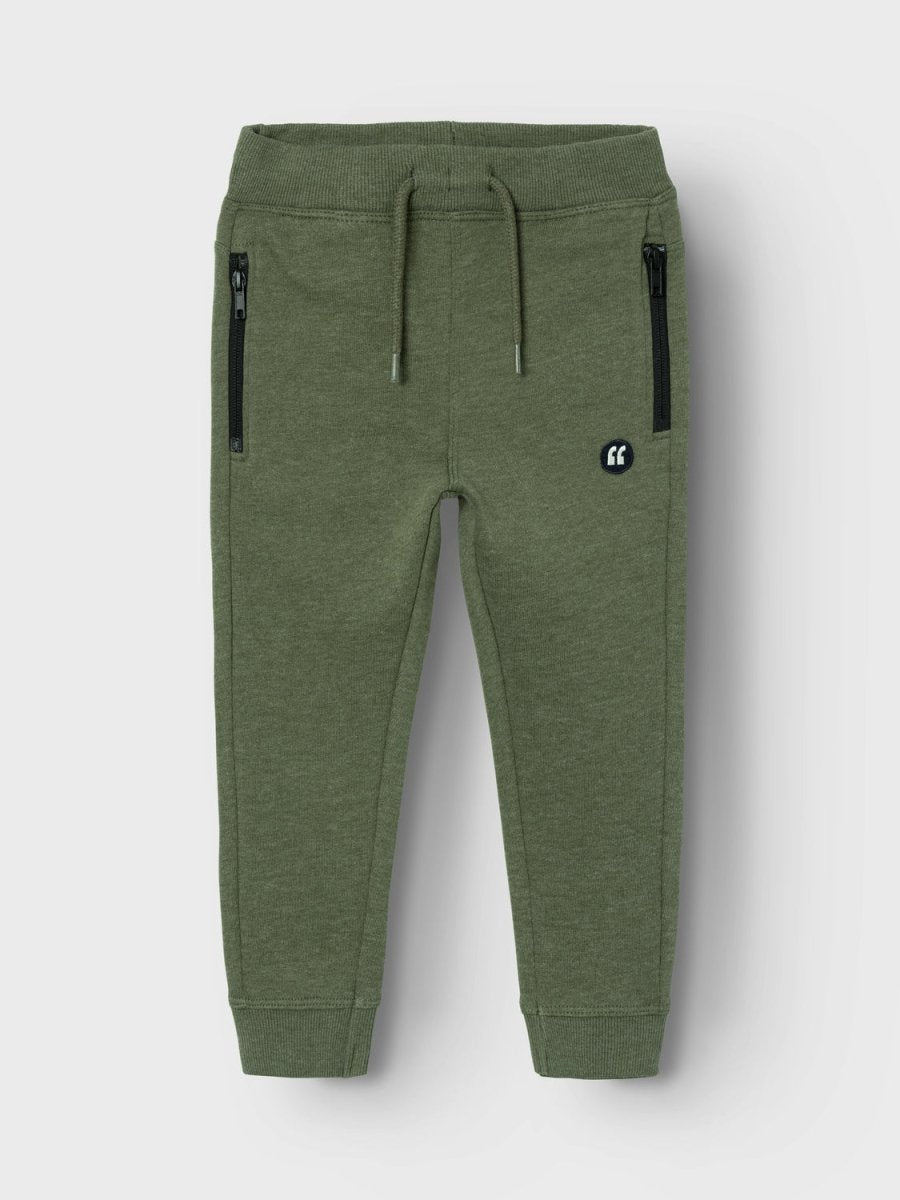 name it mini VIMO SWEAT PANT NOOS - Rifle Green | Torgunns Barneklær AS