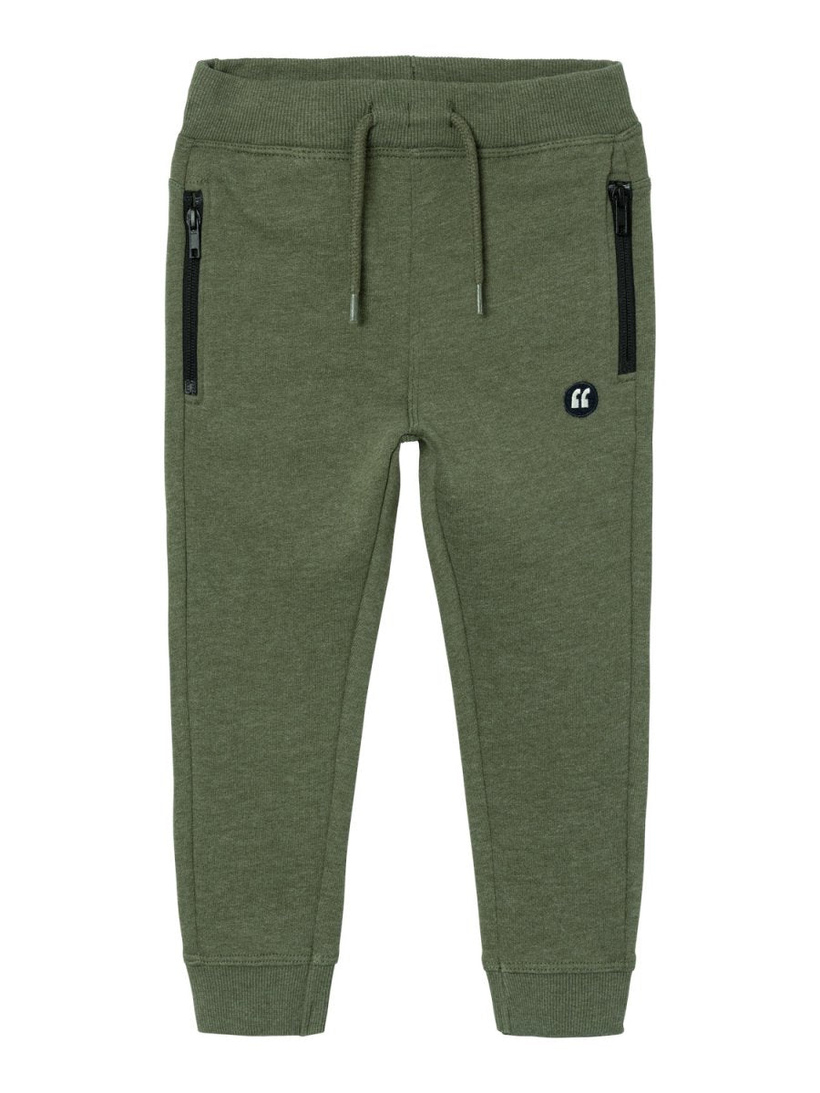 name it mini VIMO SWEAT PANT NOOS - Rifle Green | Torgunns Barneklær AS