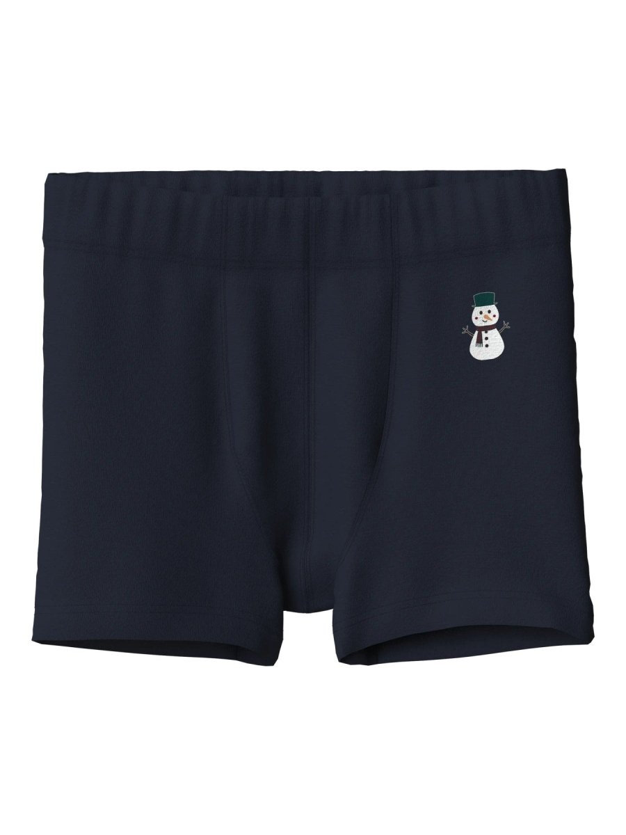 name it mini VISMAS 3pk Boxer - Navy Blazer / Botanical Garden | Torgunns Barneklær AS